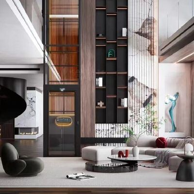 1-2 فرد آسانسور محرک پیچ داخل خانه بالا بردن پیچ