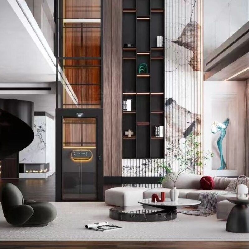 1-2 فرد آسانسور محرک پیچ داخل خانه بالا بردن پیچ