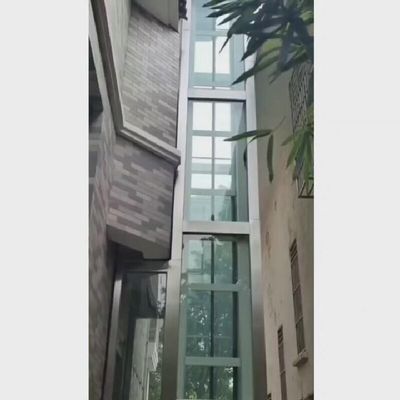 آسانسور حفاظتی با درب اتوماتیک و توقف اضطراری