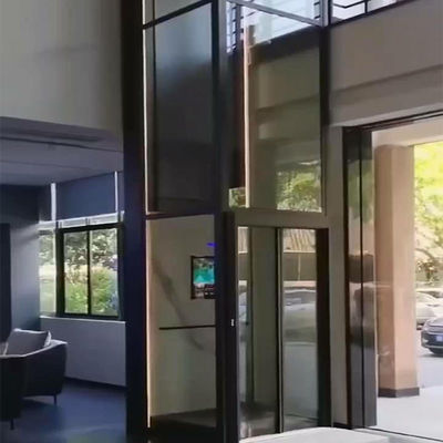 250 پوند-500 پوند آسانسورهای مسکونی فشرده آسانسورهای مسکونی کوچک برای خانه ها