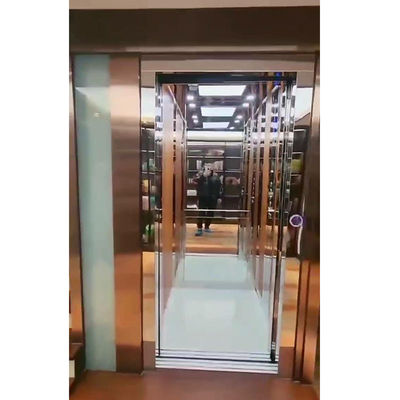 کشش کابل فولاد ضد زنگ آسانسورهای مسکونی کوچک عملکرد صاف 0.6 M/S
