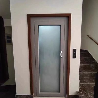 آسانسورهای اتوماتیک تک فاز AC Mrl مسکونی با عمق حفره 0 متر و درب کف عرشه