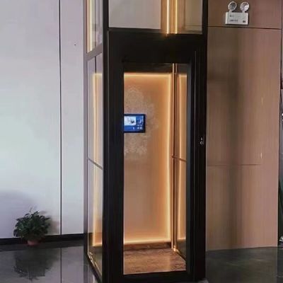 5Stop 2.2Kw فولاد ضد زنگ آسانسور های هیدرولیک سازندگان آسانسور با کنترل میکروپروسسر
