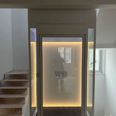 2.9M طول آسانسور هیدرولیک خانگی کنترل میکروپروسسر آسانسورهای خانگی در فضای باز