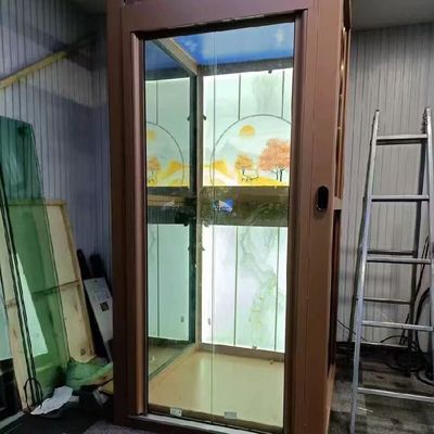 آسانسور خانه کابین ضد زنگ هیدرولیک 14.5 متر آسانسور مسکونی کوچک