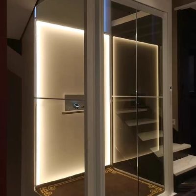 220 ولت آسانسور هیدرولیک خانه 5 توقف آسانسور خانه ارزان قیمت