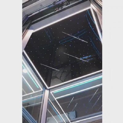 آسانسور خانه با کشش عجیب VVVF کنترل آسانسور کابین بدون دنده 1 سال گارانتی