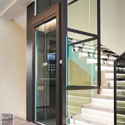 400kg-1000Kg ظرفیت آسانسور کششی مسکونی 30M کششی