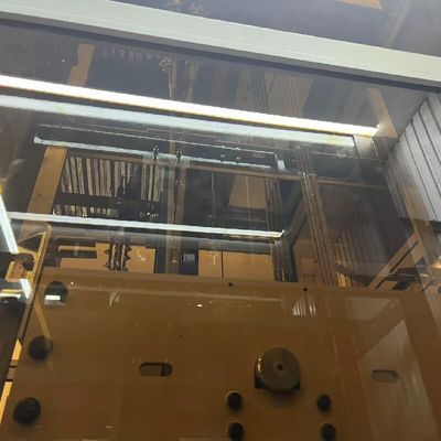 صوتی کاهش یافته آسانسور کشش بدون دنده آسانسور خانگی با درب های کششی اتوماتیک تا 1000 کیلوگرم