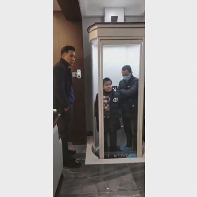 آسانسور کپسول قابل تنظیم برای خانه 2 طبقه آسانسور کپسول خانه