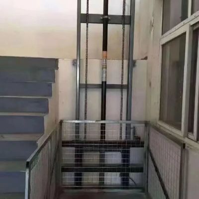 1T 2T آسانسور باربری هیدرولیک آسانسور باربری مسکونی سفارشی