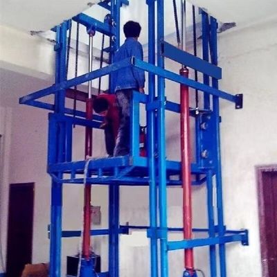 2000kg 3000kg 4000kg آسانسور باربری هیدرولیک آسانسور باربری بیرونی