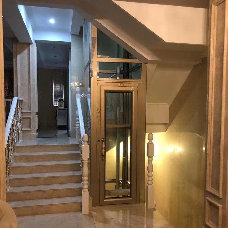 سیلندر های بزرگ کنترل میکروپروسسر اسنادی آسانسور هیدرولیک خانه کابین تماشای مناظر برای خصوصی