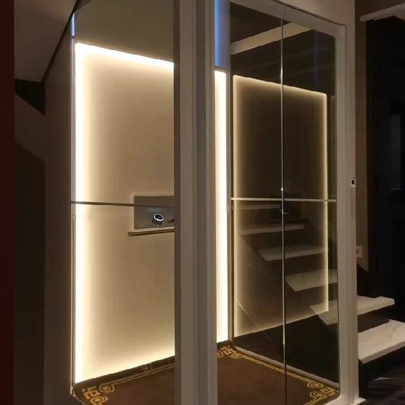 220 ولت آسانسور هیدرولیک خانه 5 توقف آسانسور خانه ارزان قیمت