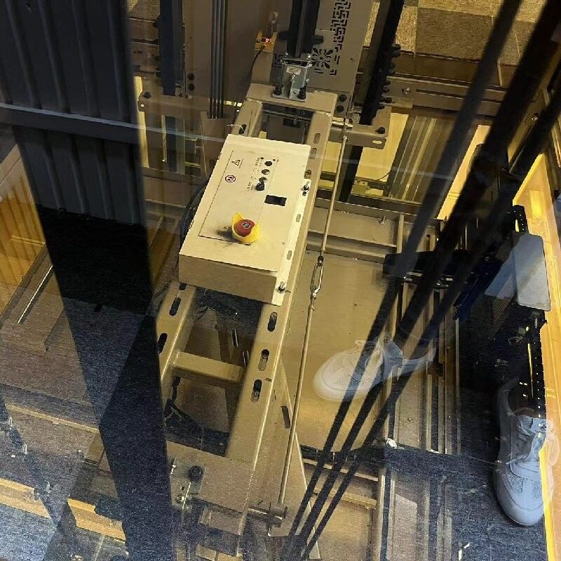 سر و صدا 60db نوع کششی آسانسور 450kg 500kg آسانسور کششی مسکونی